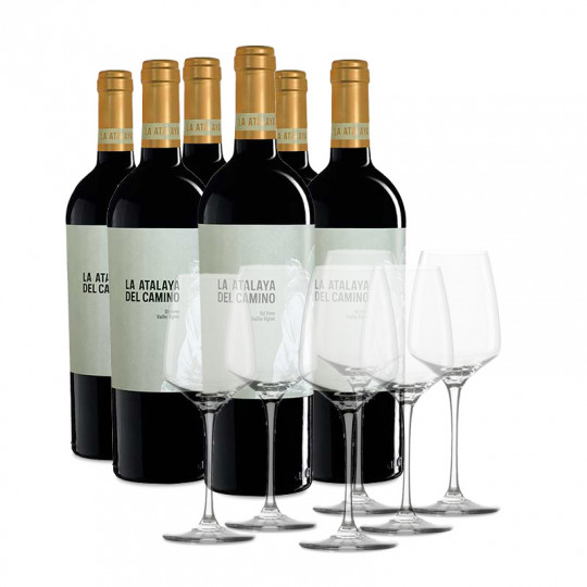 6 garrafas de La Atalaya...