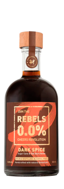 Rebels 0.0% Dark Spice Rum Rebels 0.0% Dark Spice Rum