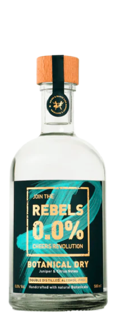 Rebels 0.0% Botanical Dry Gin Rebels 0.0% Botanical Dry Gin
